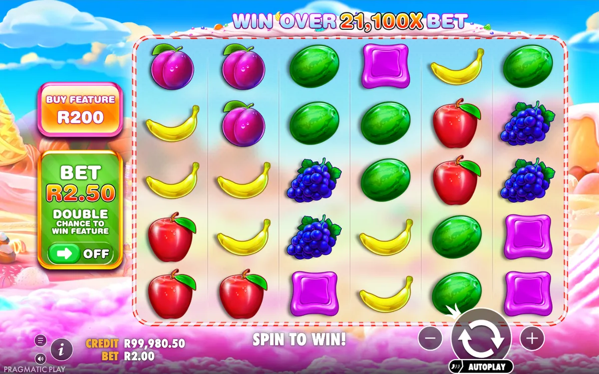 Sweet Bonanza free spins feature