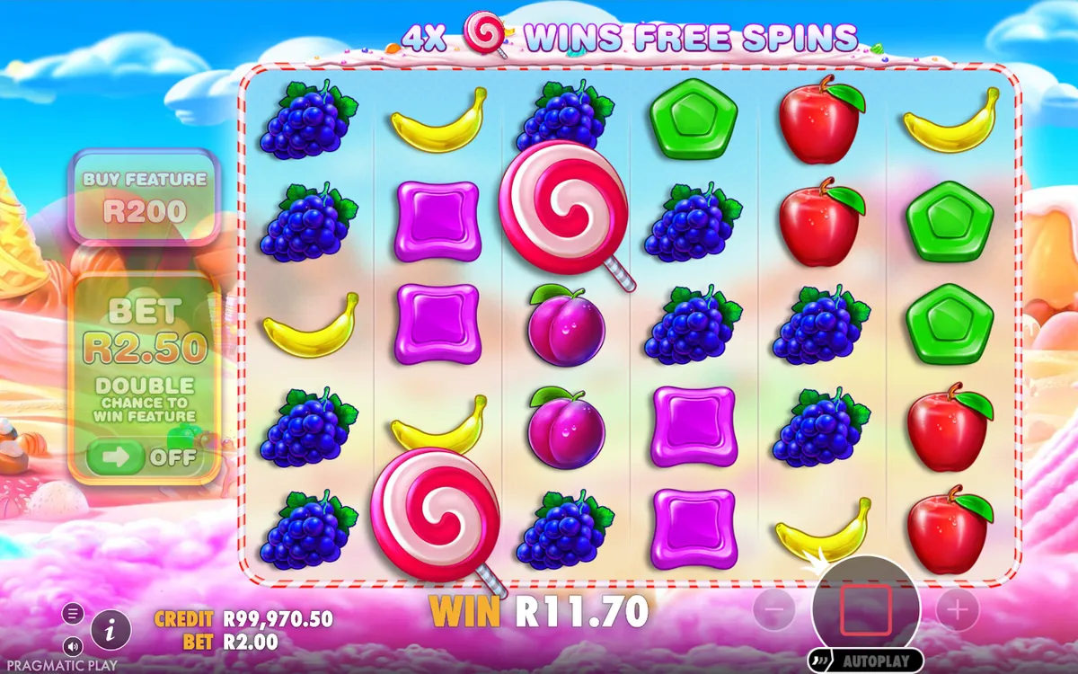 Sweet Bonanza multiplier feature